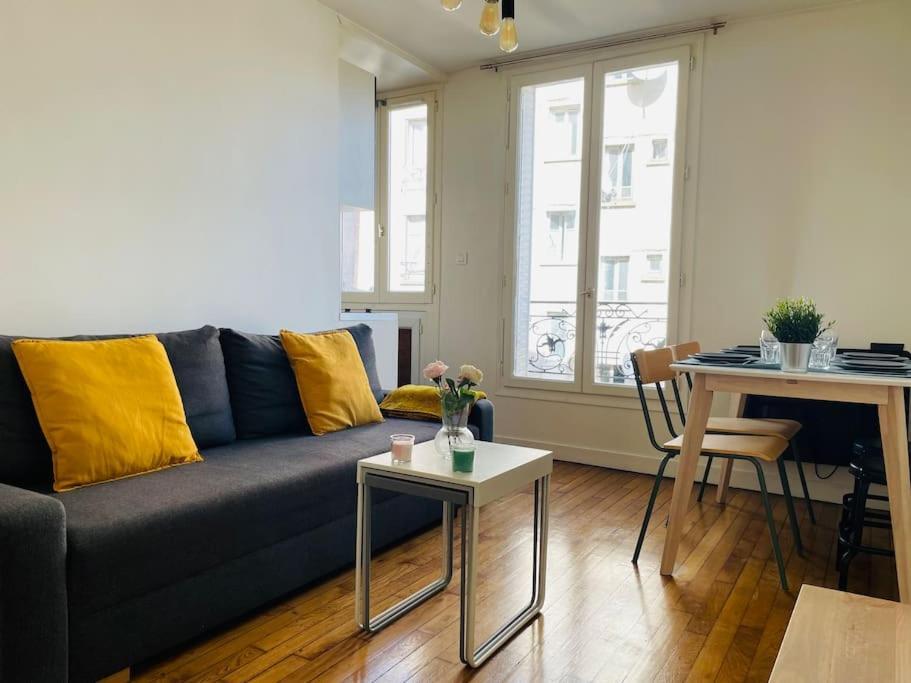 Charming & Cocooning Flat - Canal De L'Ourq Pantin Εξωτερικό φωτογραφία